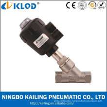 single acting normally closed angle seat valve KLJZF-1/2"